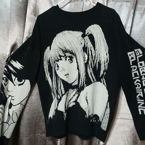 Death Note Misa Amane Anime Sweater Unisex XL